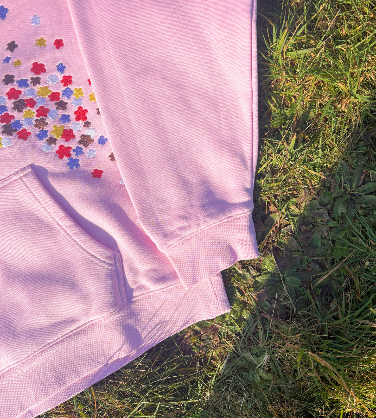 POPPIES HOODIE PINK