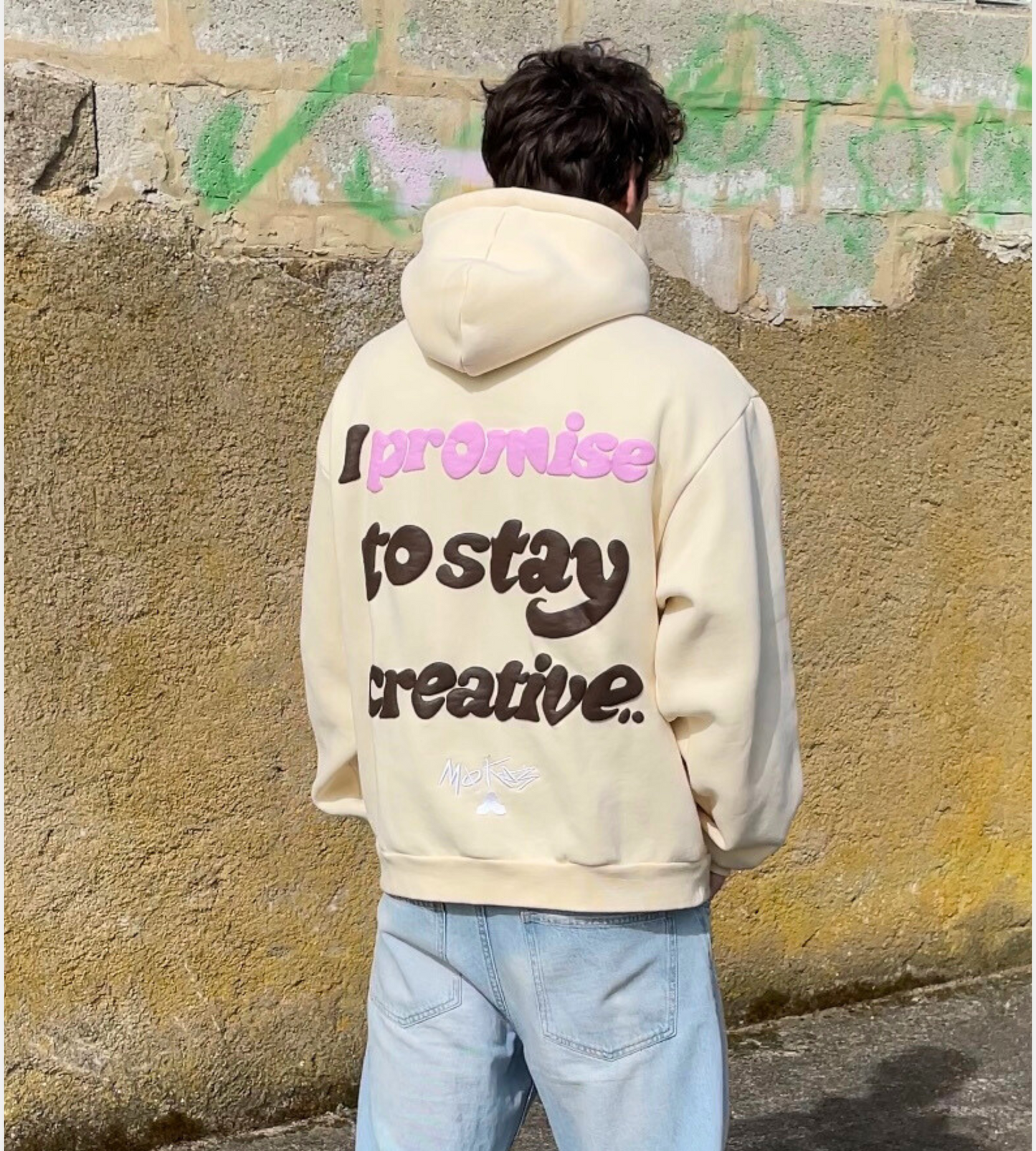 CREATIVE HOODIE CREAM