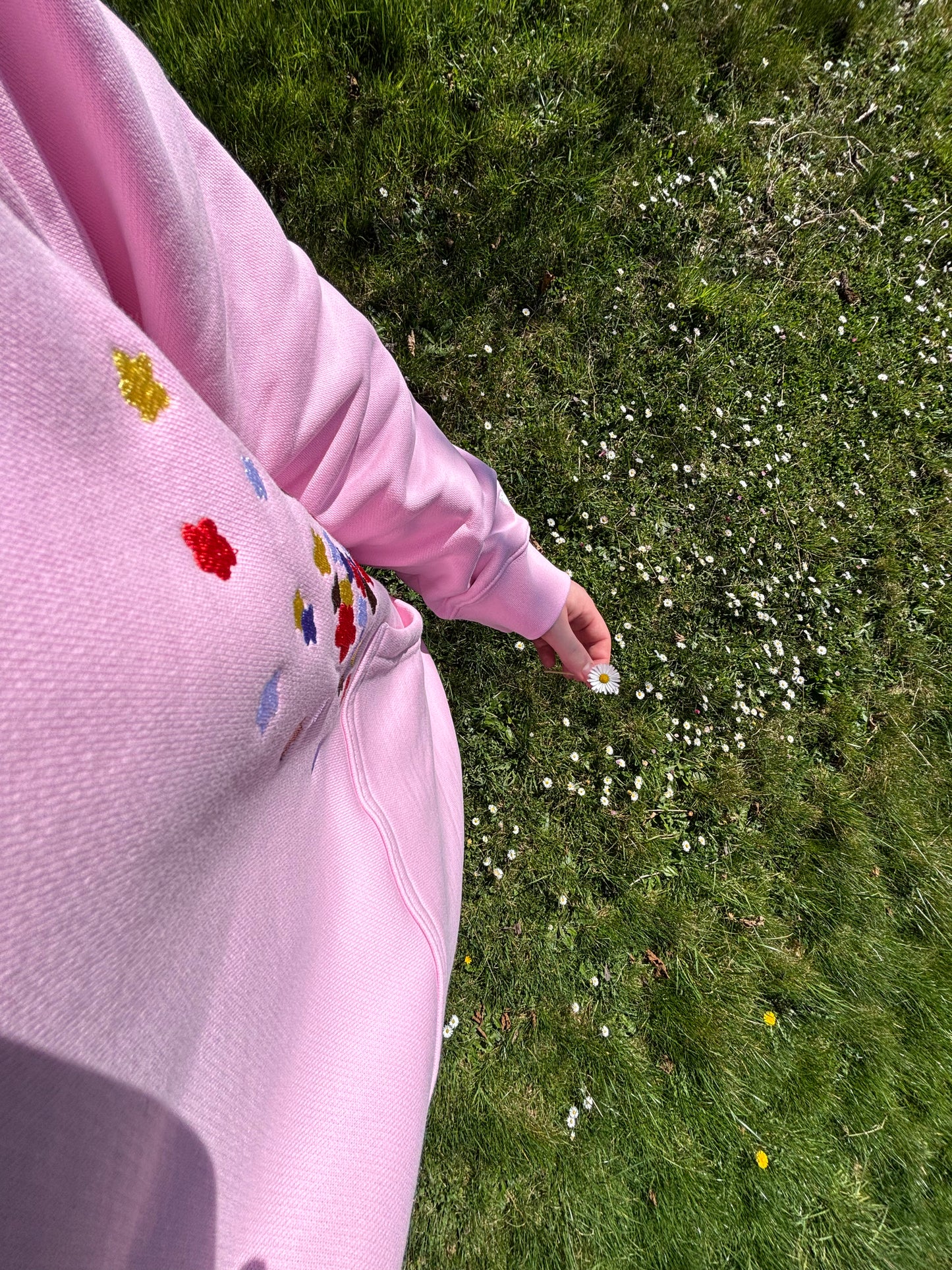 POPPIES HOODIE PINK