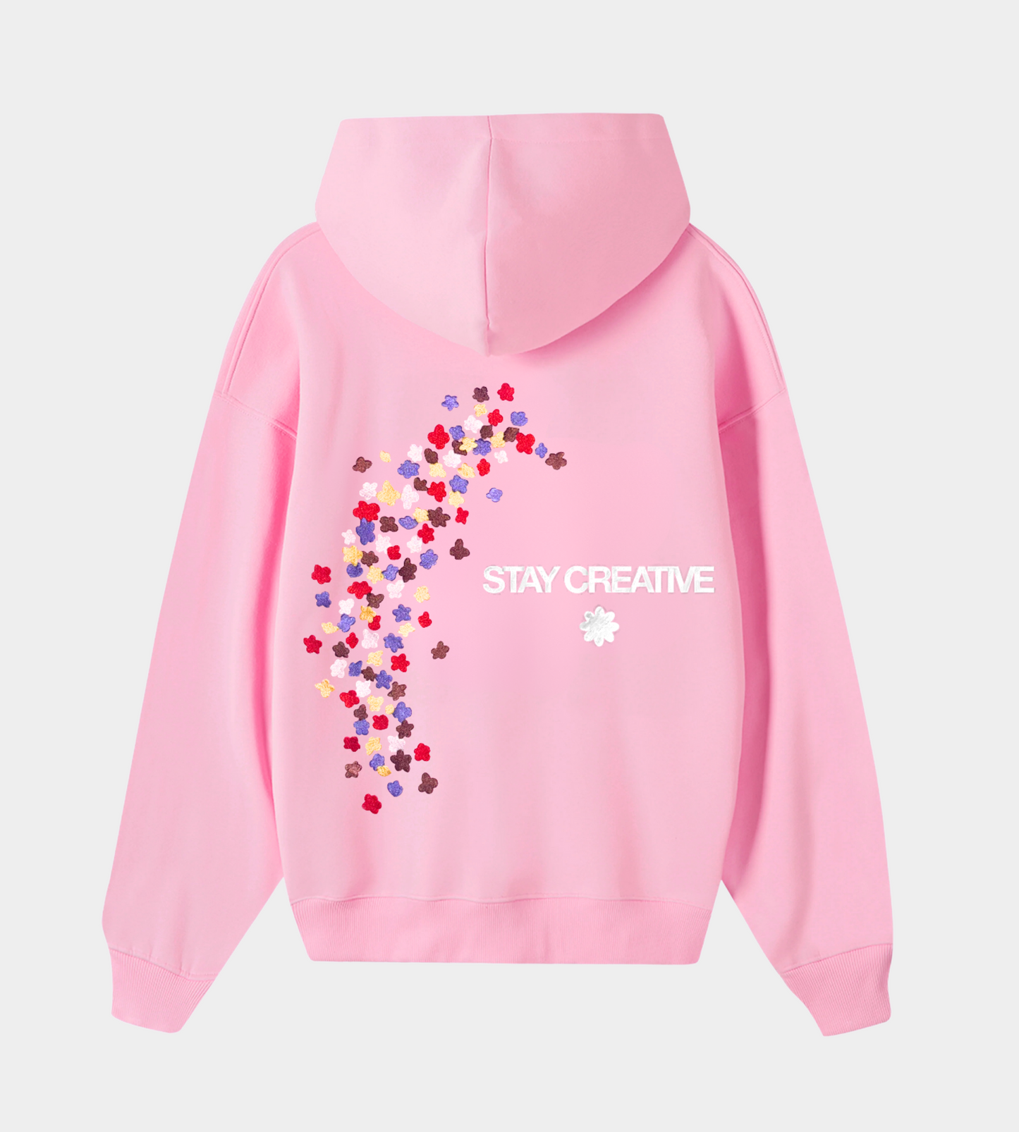 POPPIES HOODIE PINK